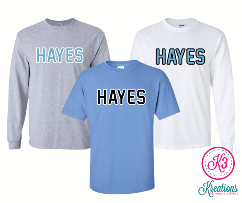 Hayes Short OR Long Sleeve Tee