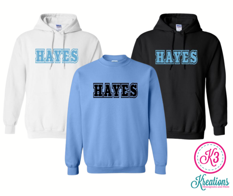 Youth Hayes Block Sweatshirt