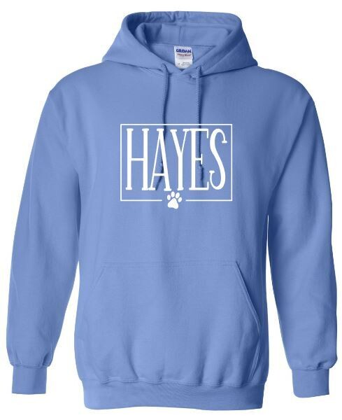 Unisex Adult Hayes Pawprint Sweatshirt (HDT)