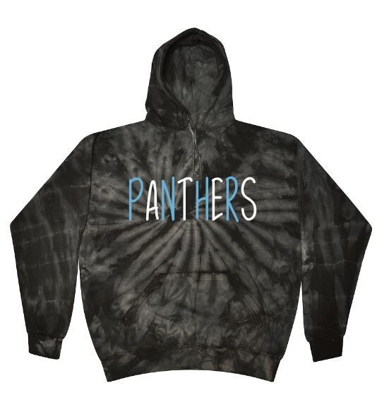 Panthers Tie Dye Hooded Sweatshirt 