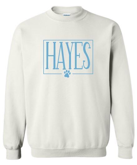 Adult Hayes Pawprint Sweatshirt 