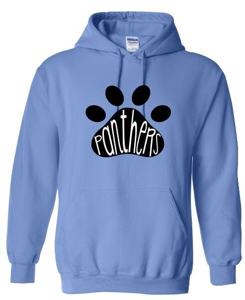 Adult Panthers Pawprint Sweatshirt 