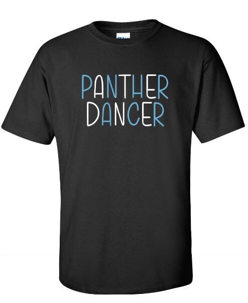 Unisex Panther Dancer Gildan Short OR Long Sleeve Tee (HDT)