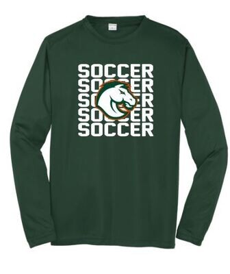 Youth Soccer Stacked Sport-Tek® PosiCharge® Competitor™ Short OR Long Sleeve Tee (FDBS)