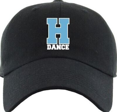H DANCE Embroidered Distressed or Non-Distressed Hat (HDT)