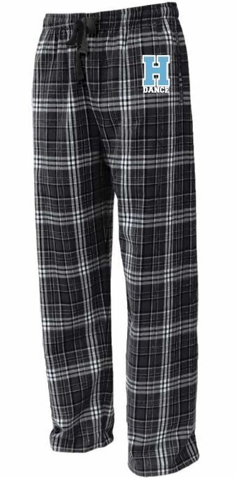 Unisex Youth OR Adult H DANCE Flannel Pajama Pants (HDT)