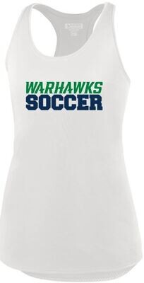 Ladies Warhawks Soccer Racerback Tank (GCHS)