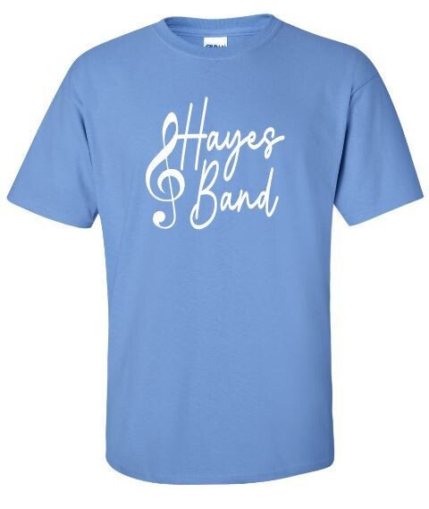 Unisex Youth Script Hayes Band Short OR Long Sleeve Tee (HB)
