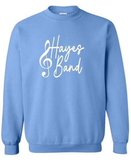 Unisex Youth Script Hayes Band Sweatshirt (HB)