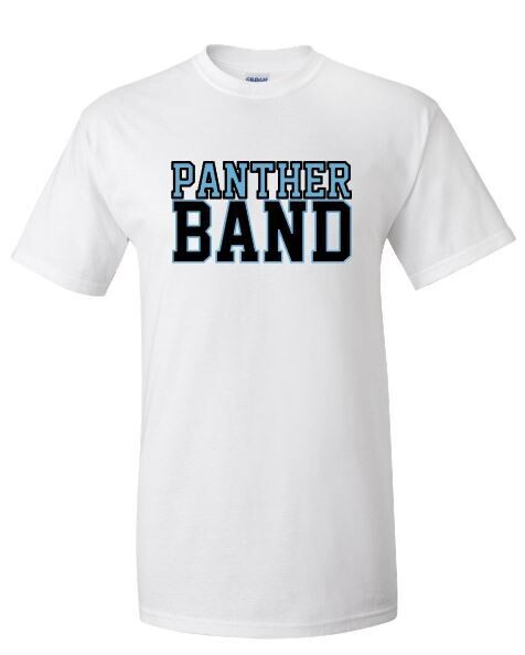 Unisex Adult Panther Band Short OR Long Sleeve Tee (HB)