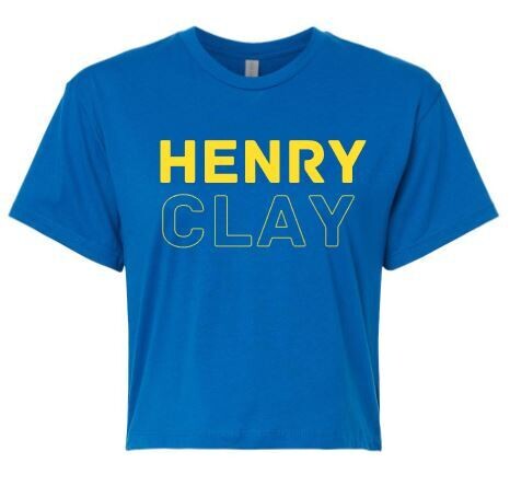 Ladies Henry Clay Crop Short Sleeve Tee (HCDT)