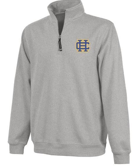 Adult Charles River 1/4 Zip Fleece Pullover with Left Chest Embroidered HC Logo