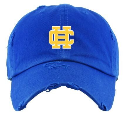 HC Embroidered Distressed or Non-Distressed Hat (HCDT)