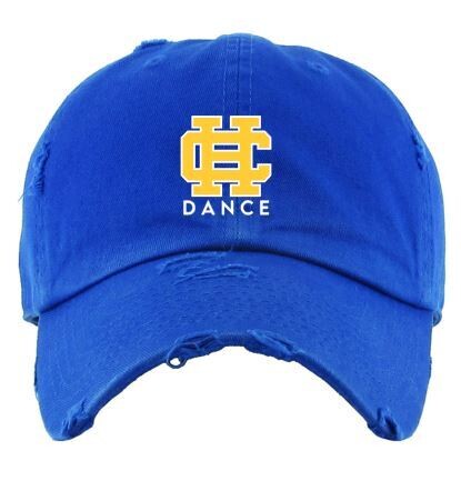 HC Dance Embroidered Distressed Hat (HCDT)