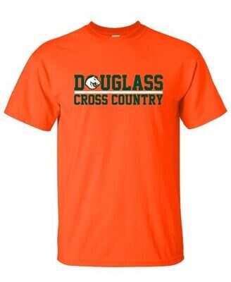 Adult Douglass Cross Country Short OR Long Sleeve Tee (FDXC)