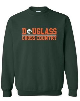 Adult Douglass Cross Country Crewneck Sweatshirt (FDXC)