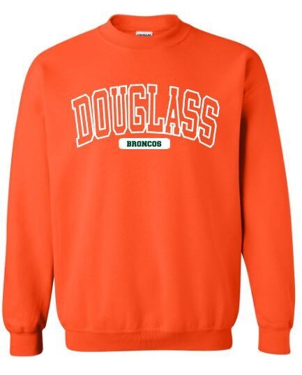 Adult Douglass Broncos Crewneck Sweatshirt