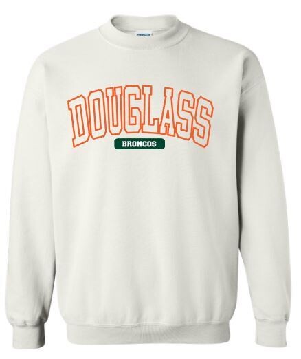 Youth Douglass Broncos Crewneck Sweatshirt