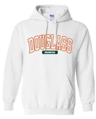 Youth Douglass Broncos Hooded Sweatshirt
