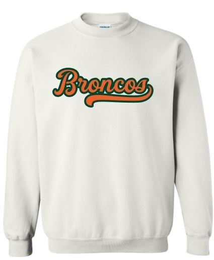 Adult Broncos Crewneck Sweatshirt