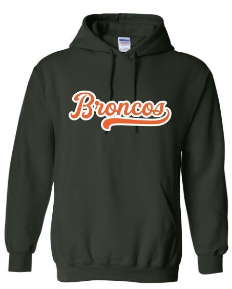 Adult Broncos Hooded Sweatshirt