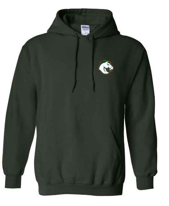 Adult Hooded Sweatshirt with Choice of Logo