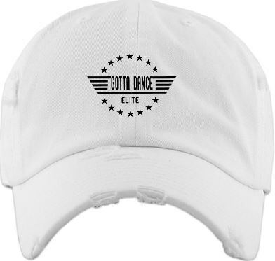 Gotta Dance Distressed OR Non-Distressed Hat (GD)