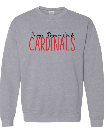 Adult George Rogers Clark Cardinals Crewneck Sweatshirt