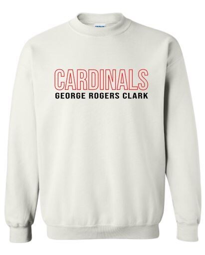 Adult Cardinals George Rogers Clark Crewneck Sweatshirt