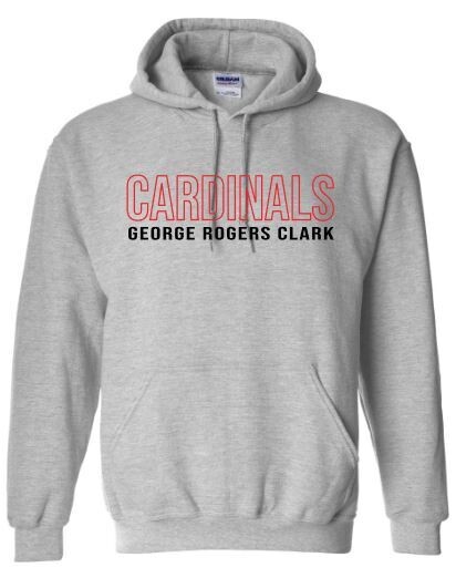 Adult Cardinals George Rogers Clark Hooded Sweatshirt 