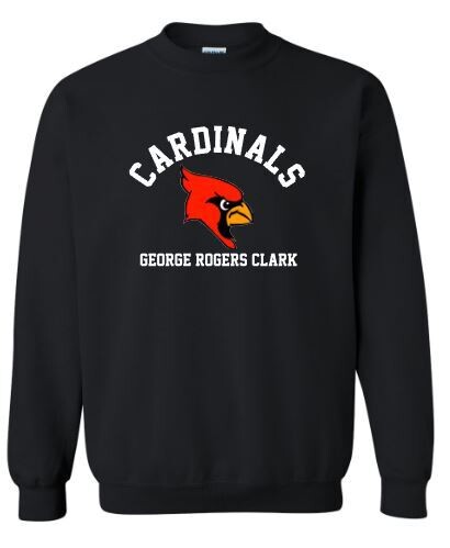 Adult Cardinals Mascot Crewneck Sweatshirt