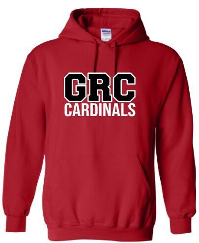 Adult GRC Cardinals Hooded Sweatshirt 