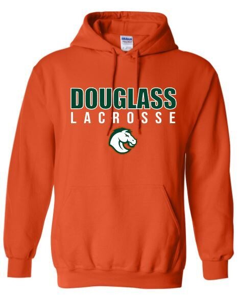 Douglass Lacrosse with Bronco Hooded Sweatshirt (FDL)