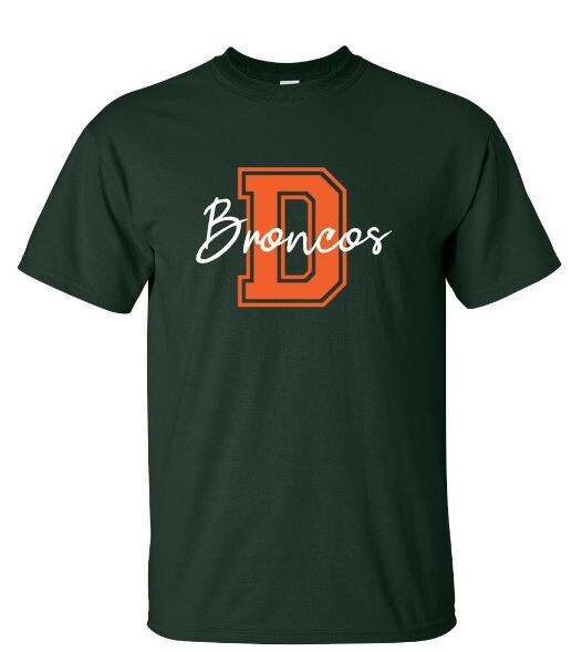 D Broncos Short OR Long Sleeve Tee (FDL)