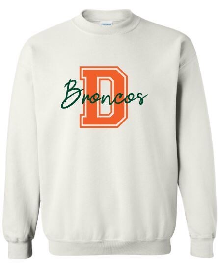 D Broncos Crewneck Sweatshirt (FDL)