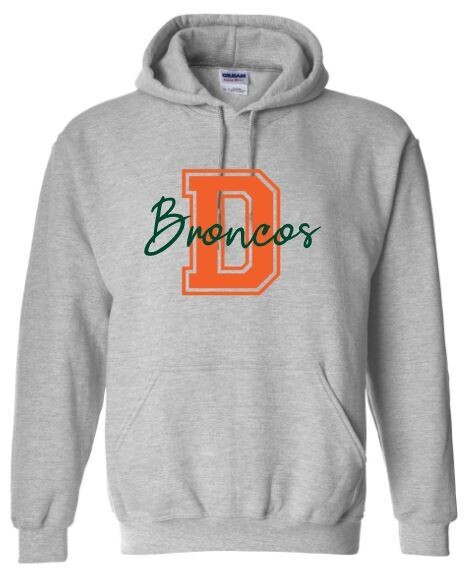 D Broncos Hooded Sweatshirt (FDL)