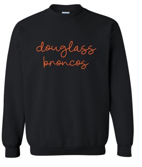 douglass broncos Crewneck Sweatshirt (FDL)