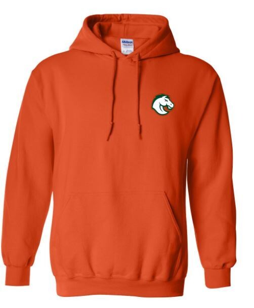Hooded Sweatshirt with Choice of Embroidered Logo (FDL)