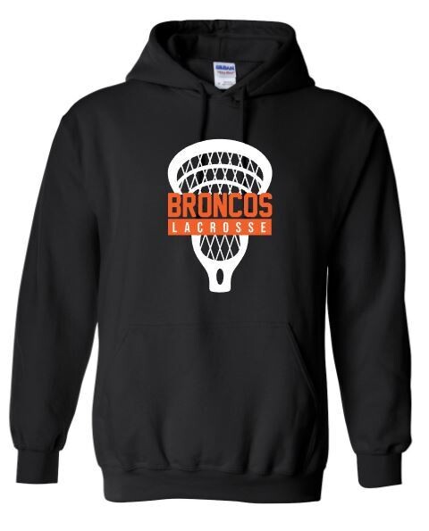 Stick Head Broncos Lacrosse Hooded Sweatshirt (FDL)