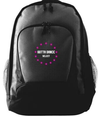 Gotta Dance Select Augusta Black Backpack (GD)