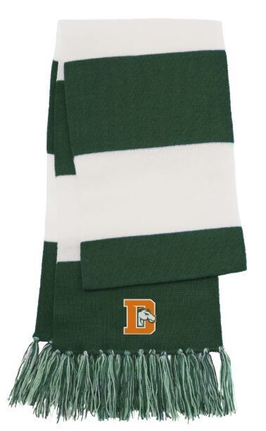 Spectator Scarf with Choice of Embroidered Logo (FDL)