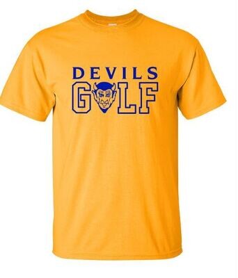 Devils Golf Short OR Long Sleeve Tee (HCG)