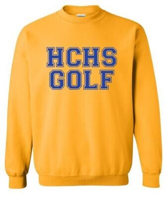 HCHS Golf Crewneck Sweatshirt (HCG)
