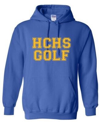 HCHS Golf Hooded Sweatshirt (HCG)