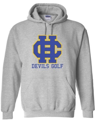 HC Devils Golf Hooded Sweatshirt (HCG)