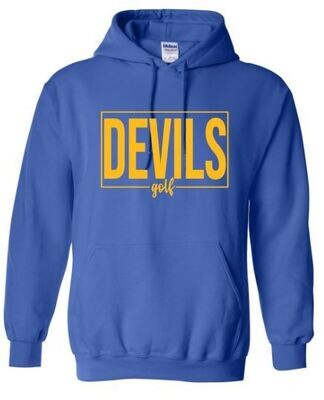 Devils golf Hooded Sweatshirt (HCG)