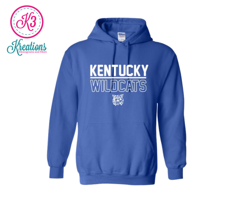 Adult Kentucky Wildcats Hooded Sweatshirt