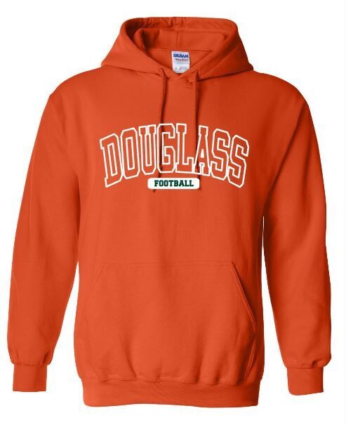 Douglass Football Hooded Sweatshirt