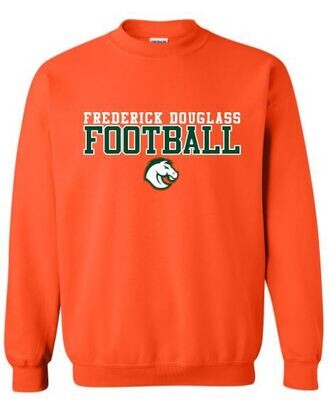 Adult Frederick Douglass Football Crewneck Sweatshirt (FDF)