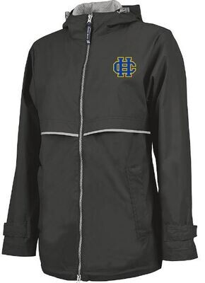 Ladies Charles River New Englander Rain Jacket with Choice of Logo (HCG)